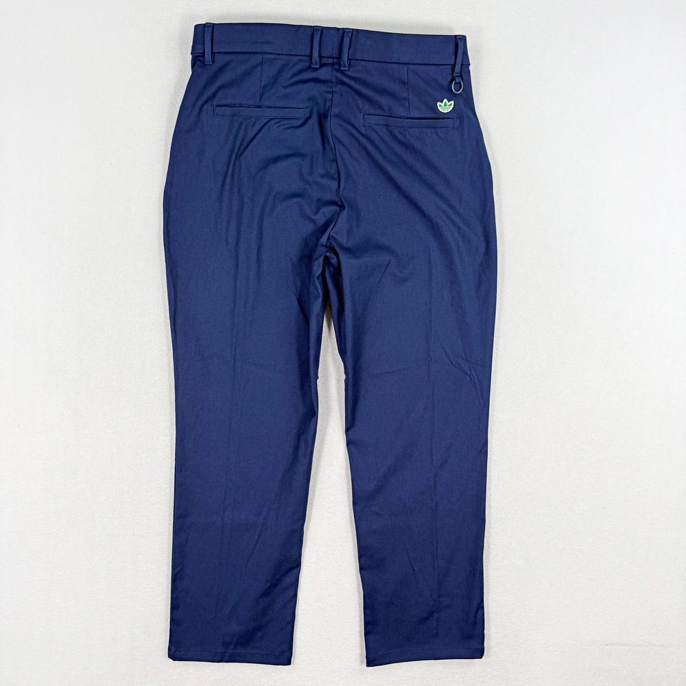 Adidas Originals‎ Womens Golf Pant Crop Size 10 Night Indigo/Green JW9871, NWT